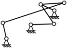 Solution principle of the model "Coupler-curves dwell mechanism"