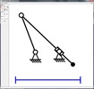 MASP-file for the model "Revolving slotted link"
