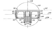 View through the middle of the piston