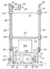 Exploded front view of the mixer