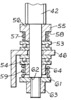 Section view through the VI-VI line of the mixer