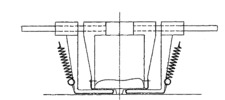 Side view of the symmetric clamp assembly in which all the parts are mobile.1