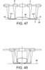 Views of a device in which four parts are mobile.1