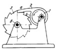 ECCENTRIC-TYPE LEVER-RATCHET MECHANISM