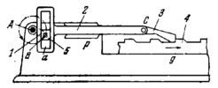 LEVER-RATCHET MECHANISM WITH A RATCHET-TOOTH RACK