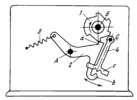 LEVER-RATCHET STOP MECHANISM