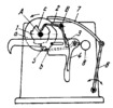 LEVER-RATCHET MECHANISM OF A THREAD-CUTTING KNIFE