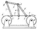 HAIN LEVER-TYPE MECHANISM WITH A FLEXIBLE LINK AND PERIODIC DWELLS OF THE DRIVEN LINKS