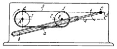 ARTOBOLEVSKY LINK-GEAR MECHANISM WITH A FLEXIBLE LINK AND A DWELL OF THE DRIVEN LINK
