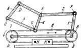 HAIN LINKWORK CRAWLER MECHANISM