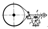 LEVER-TYPE MECHANISM OF A BAND BRAKE WITH A RELEASING DEVICE