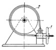 SCREW-TYPE MECHANISM OF A BAND BRAKE