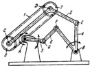 HAIN LINKWORK TILTING CRAWLER MECHANISM