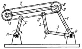 HAIN LINKWORK SATELLITE MECHANISM WITH A FLEXIBLE LINK