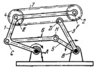 HAIN LINKWORK SATELLITE MECHANISM WITH A FLEXIBLE LINK
