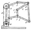 HAIN LINKWORK SATELLITE MECHANISM WITH A FLEXIBLE LINK
