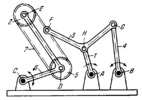 HAIN LINKWORK SATELLITE MECHANISM WITH A FLEXIBLE LINK