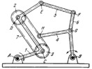 HAIN LINKWORK SATELLITE MECHANISM WITH A FLEXIBLE LINK
