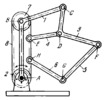 HAIN LINKWORK SATELLITE MECHANISM WITH A FLEXIBLE LINK