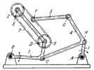 HAIN LINKWORK SATELLITE MECHANISM WITH A FLEXIBLE LINK