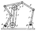 HAIN LINKWORK SATELLITE MECHANISM WITH A FLEXIBLE LINK