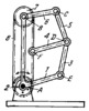 HAIN LINKWORK SATELLITE MECHANISM WITH A FLEXIBLE LINK
