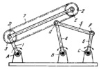 HAIN LINKWORK SATELLITE MECHANISM WITH A FLEXIBLE LINK