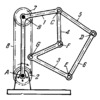 HAIN LINKWORK SATELLITE MECHANISM WITH A FLEXIBLE LINK