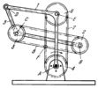 HAIN LINKWORK SATELLITE MECHANISM WITH TWO FLEXIBLE LINKS