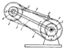HAIN LINKWORK SATELLITE MECHANISM WITH TWO FLEXIBLE LINKS