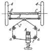 LINKWORK WHEEL-STEERING MECHANISM WITH A FLEXIBLE LINK
