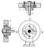 ELASTIC-LINK LEVER-TYPE MECHANISM FOR CONVERTING INTERMITTENT INTO CONTINUOUS ROTATION