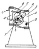 LEVER-CAM OPERATING CLAW MECHANISM WITH ELASTIC LINKS
