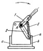 LEVER-TYPE ELASTIC-LINK SWITCHING MECHANISM