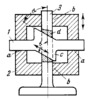 THREE-BAR WEDGE-TYPE MECHANISM