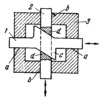 THREE-BAR WEDGE-TYPE MECHANISM