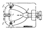 WEDGE-LEVER CLAMPING MECHANISM
