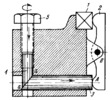 SCREW-OPERATED WEDGE-LEVER CLAMPING MECHANISM