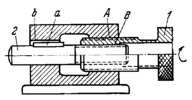 DIFFERENTIAL-SCREW PRECISE SETTING MECHANISM