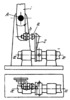 LEVER-CAM DRIVE OF A MASTER CLOCK CONTACT BLADE