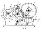 GEAR-LEVER GENEVA WHEEL AND CAM DRIVE