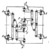 GEAR-LEVER REFRIGERATOR DOOR LOCK MECHANISM