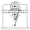 GEAR-LEVER DRIVE OF FLAT BEDS AND CYLINDERS FOR PRINTING PRESSES