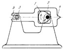 THREE-LINK CAM-TYPE OPERATING CLAW MECHANISM OF A MOTION PICTURE CAMERA WITH A PIN IN AN ALIGNED SLOT