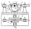 THREE-LINK MAIN-AND-RETURN CAM MECHANISM