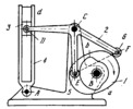 MAIN-AND-RETURN CAM-LEVER MECHANISM