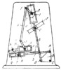 CAM-LEVER CLOTH ADVANCER MECHANISM OF A SEWING MACHINE