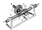 WORM GEARING-CAM MECHANISM FOR NONUNIFORM ROTATION