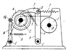 CAM-RATCHET TAPE-TRANSPORT MECHANISM IN TELEGRAPH APPARATUS