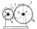 THREE-LINK SPUR FRICTION WHEEL DRIVE MECHANISM